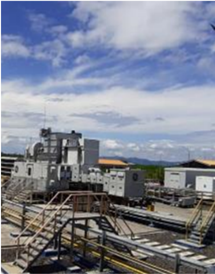 Relocation Gas Turbine LM/TM 2500